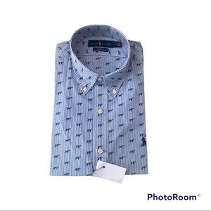 Ralph Lauren Hound Stripe Long Sleeve Shirt